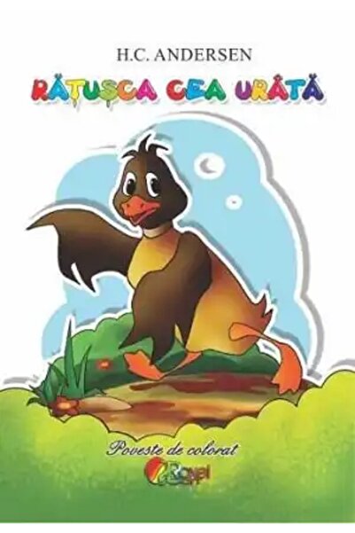 Editura Roxel Cart Rățușca urâtă - Poveste de colorat A5