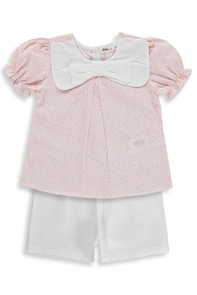 Civil Girls Leopard Print Set for 2-5 Years - Pink