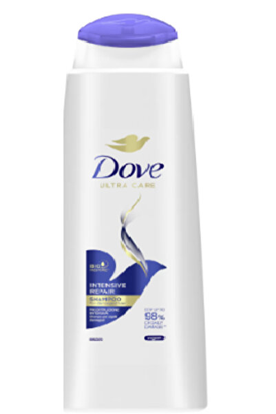 Dove Sampon Intense Repair pentru par deteriorat, 400 ml