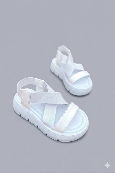 NeSe Shoes Devojčice sandale, elastične, udobne za nošenje