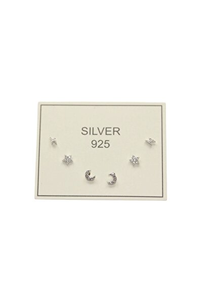 Diva Gold Silver Earrings