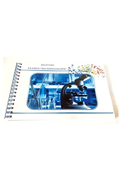OEM Registru examen trichineloscopic, uz veterinar, 100 file, format A4
