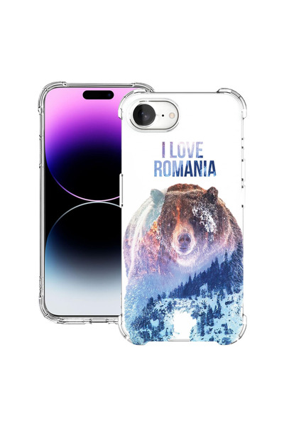 bestcase Husă Antișoc pentru Apple iPhone 17e, Iubesc România, 3144023 AS 35