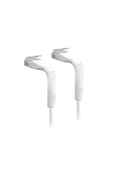 Ubiquiti Cablu RJ45 formabil 10cm ultra subțire Cat6 alb