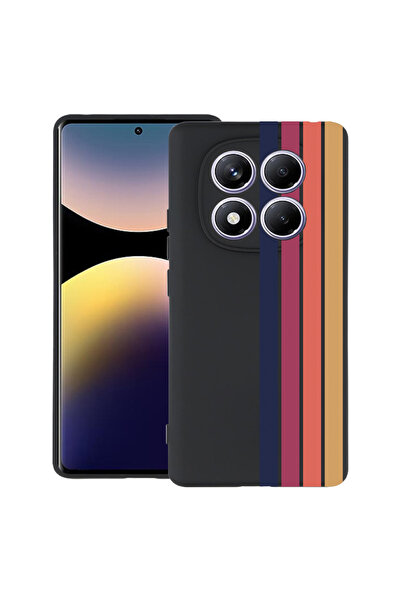 bestcase Husă TPU Ultra Subțire pentru Xiaomi Redmi Note 15 Pro 4G, Linii Ret...
