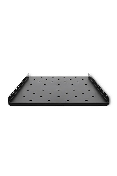Qoltec RACK cabinet shelf steel | 490*433