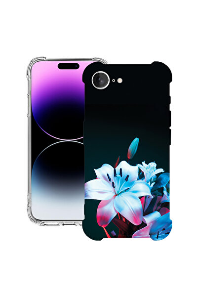 bestcase Противоударен калъф за Apple iPhone 17e, Цвете орхидея, 3144023 AS 1377