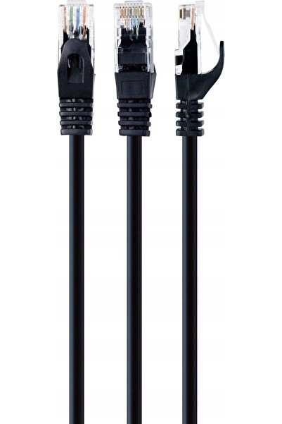 Gembird Cablu patch UTP Cat 6 cu terminații turnate 1,5m negru