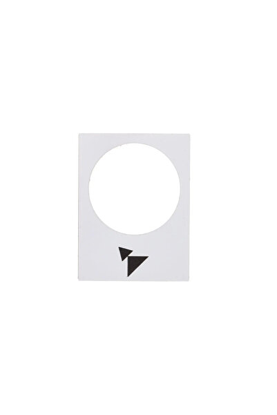 SCHNEIDER Descriptive plate white rectangular 30x40mm FORWARD FREE-FAST ZB2BY...