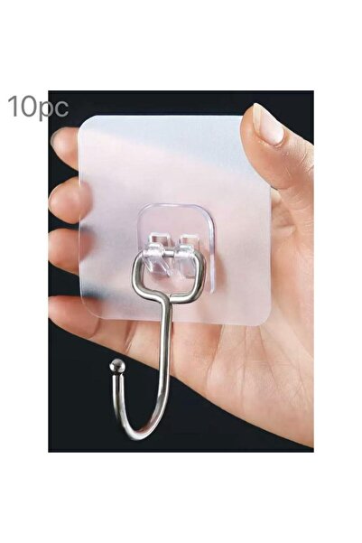 Choice1 GG-10PC Self Adhesive Hooks Rotating Waterproof Seamless Strong Stick...