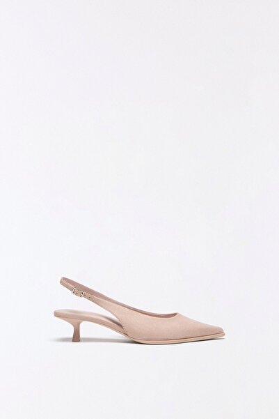 Bershka Kitten heel slingback shoes