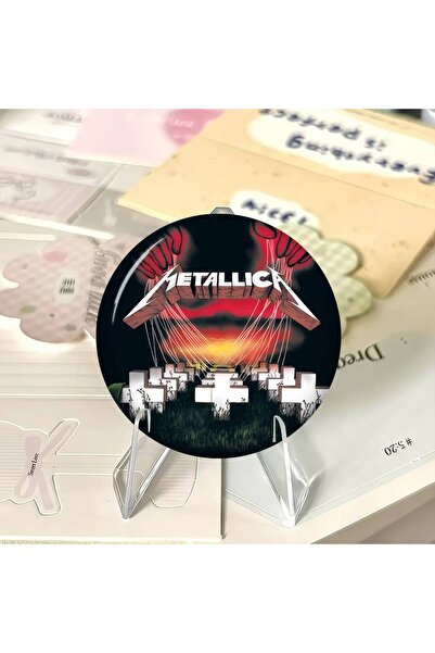 Choice44 bilibili 25x25 mm z3 LOGO M-METALLICA Band Cartoon Cute Soft Button ...