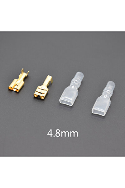 Choice4 50sets 100pcs 4.8mm 100pcs/50pcs Electrical Insulating Sleeve Wire Co...
