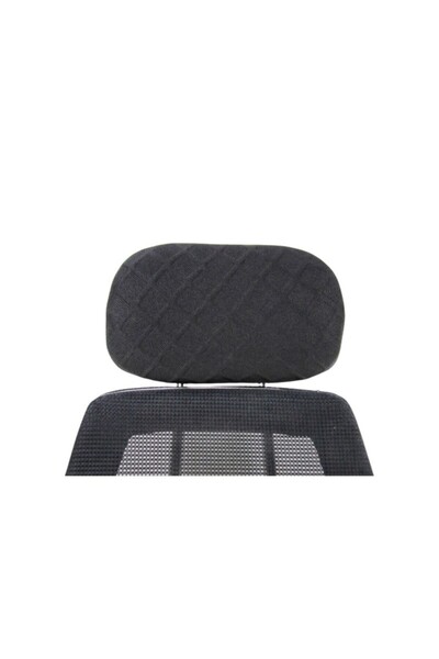 Choice4 Black Jacquard Swivel Chair Headrest Cover Elastic Dust-proof Gaming ...