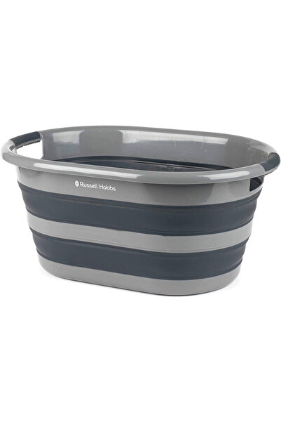 RUSSELL HOBBS LA053879GRYFEU7 Collapsible laundry basket 27L