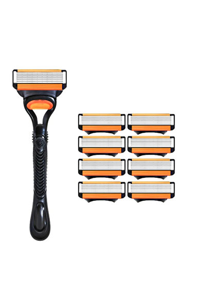 Choice1 1 handle 8 blades Suitable for fusion series men's facial original sh...