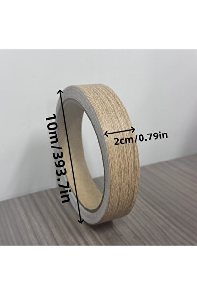 Choice4 10mx2cm Engineered wood 1PC 10m/393.7inch Wood Grain Stickers For Hom...