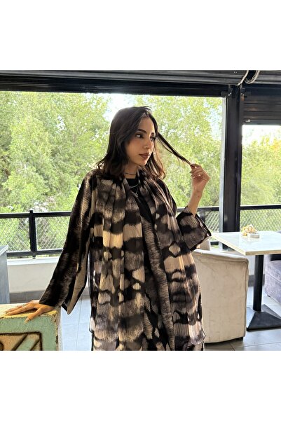 DAR ALSALAAM Abaya Trend Chiffon Cloche Wrap Suitable for All Seasons
