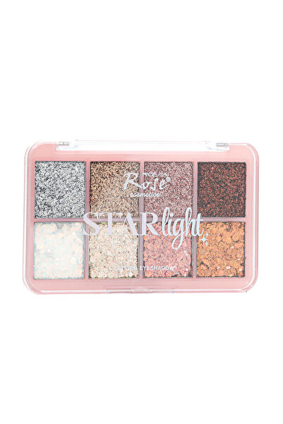 Roesıa Rose Cosmetics Rose Starlıght 8'li Glitter Göz Farı