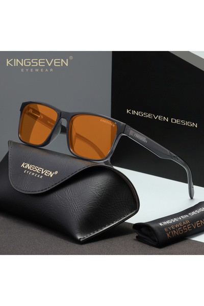 Choice Clear Gray 99 KINGSEVEN Blue Light Blocking Glasses Men Women Male Fas...