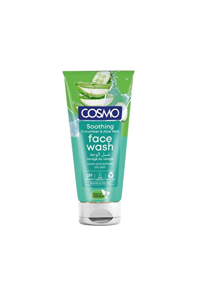 Cosmo Soothing Cucumber & Aloe Vera Face Wash, 150ml for All Skin Types