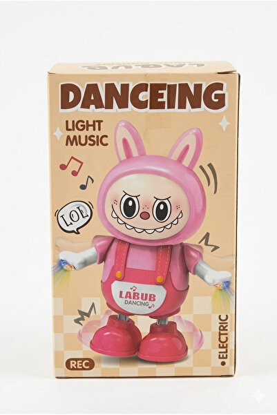 labub Dans Eden ve Konuşan Ses Kayıtlı İnteraktif Robot Tavşan