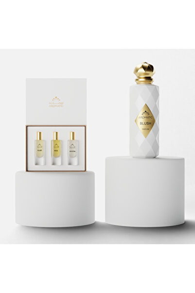 AROMATIC Fragrance Collection + 200ml Perfume - Set (Flirt - Hug - Crystal) +...