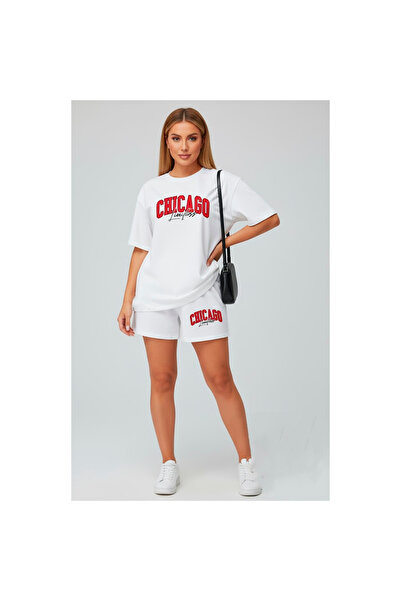 EFFRENATU Women's Black Shorts T-Shirt Set – Comfortable Fit Oversize Summer ...