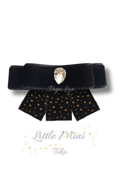 pegu baby collection Little Mini Lux Velvet Clip with Stone Closure 1 Piece, ...