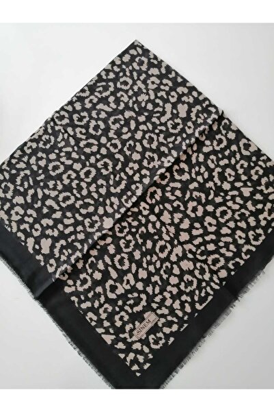 Sinem Flamli Scarf Black-Caramel