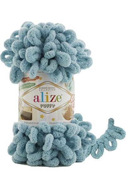 qitafaltabiea Alize Puffy Baby Big Loop Blanket Micropolyester Soft Yarn Ball...