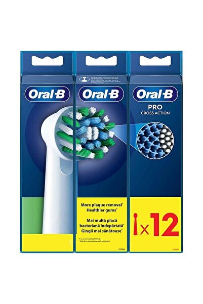 Oral-B Capete de rezervă pentru periuța de dinți electrică Pro Cross Action, ...