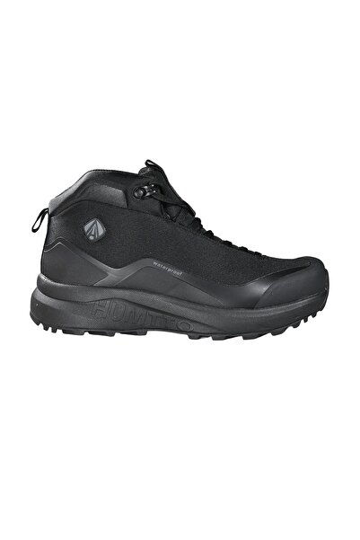 HUMTTO KADIN ENJEKSİYON TABAN TEKSTİL BAĞCIKLI OUTDOOR BOT - WATER PROOF SİYAH