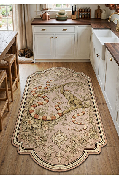 Rugs Modern Halı SDT Yılan Tema Desenli Modern Dokuma Taban Dekoratif Halı sd...