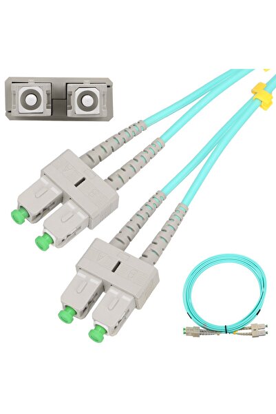 Extralink SC/APC-SC/APC |   Cablu de conectare |   Multi-mod, OM3, Duplex, 3m...