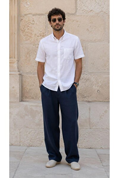 ALEXANDERGARDI Men's Short Sleeve Pocket Shirt