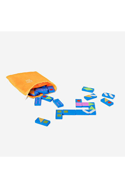 Flying Tiger Copenhagen Kitap Kutusunda Ahşap Domino Takımı