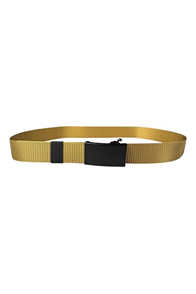 İstanbul Belt Ayarlanabilir Otomatik Tokalı Kanvans Taktik Kemer - 120 cm - S...