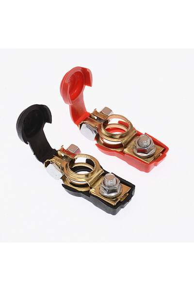 Choice A pair of Copper A Pair Universal Car Battery Terminals Cable Terminal...