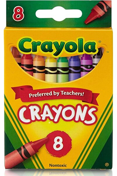 Crayola Crayons, School Supplies, Classic Colors, 8 Count