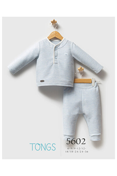 Tongs Baby طقم كلاسيك بير مكون من قطعتين 5602 أزرق