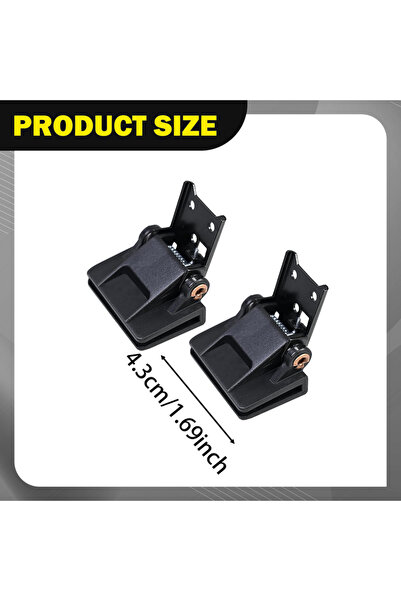 Choice black 2x Dust Cover Hinges Effective Cleaning Vinyl Record Player Dust...