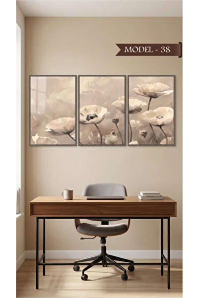 Akıllı Kağıt Glass-Look Adhesive Table Flower (Model- 38)