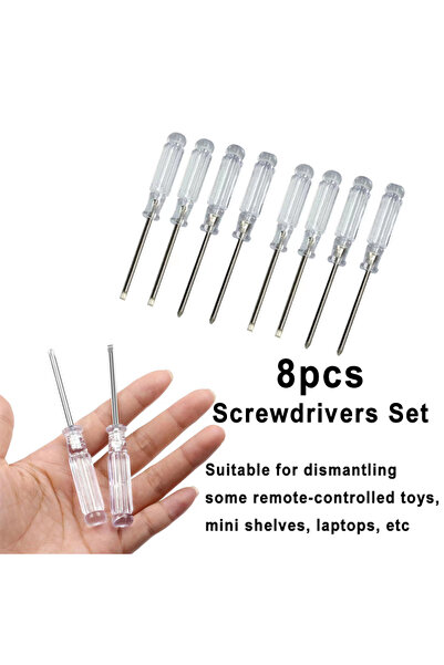 Choice 8pcs Screwdriver Set, Toy Cross Word Repair Tool, Suitable For Exercis...