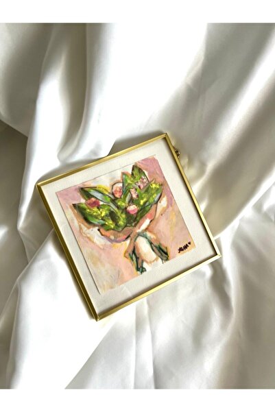 OTTOKE SANAT SARAM Modern Dekoratif Yağlı Pastel ÇERÇEVELİ RESİM