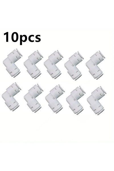 Choice1 1/4" 10 pcs 2025 No Buckle Required 1/4" OD Hose Elbow Reverse Osmosi...