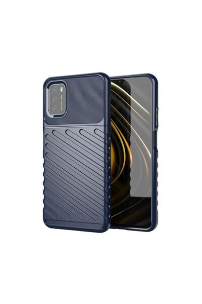 OEM Θήκη Κινητού Thunder Case Flexible Tough Rugged Xiaomi Poco M3 Μπλέ