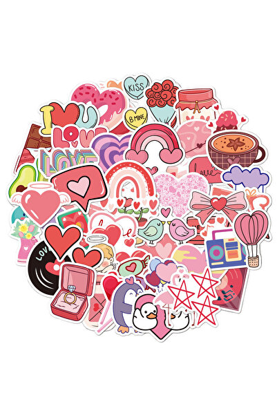 Choice1 ملصقات قلوب ملونة 900*900*700 مم 100 قطعة 100A لتزيين المخططات وحافظا...