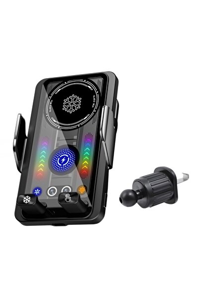 Choice حامل هاتف لاسلكي للسيارة A1 AirVent Edition بقوة 15 واط مع شحن وتبريد،...