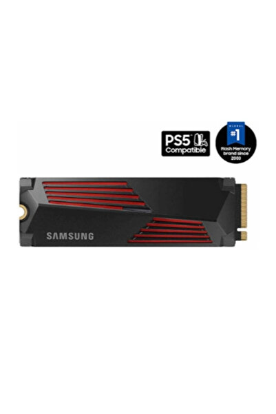 Samsung 990 PRO Sogutuculu 4TB MZ-V9P4T0CW 7450MB-6900MB/Sn PCIe 4.0 x4 NVME ...